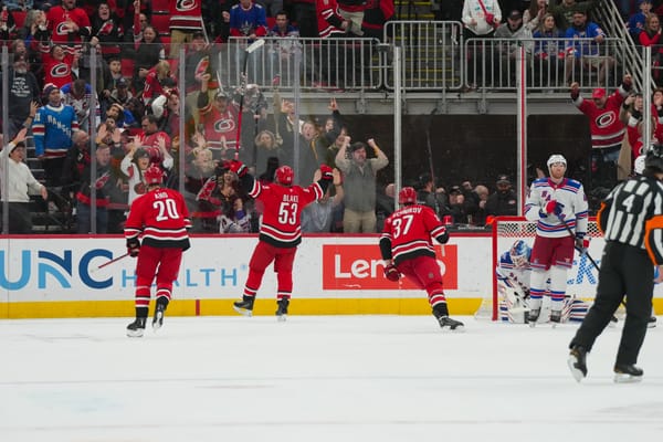 Rangers vs. Hurricanes: What They Deserved