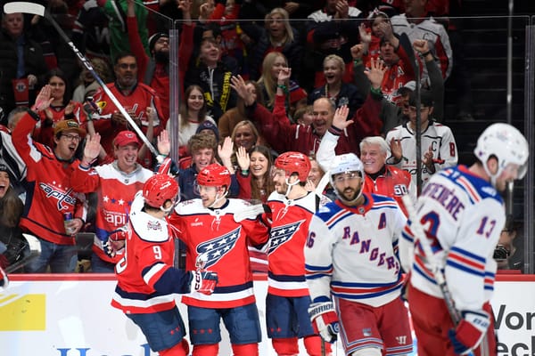 Recap: Tom Wilson Sets the Tone, Scores Twice as Rangers Fall 6-3 to Capitals