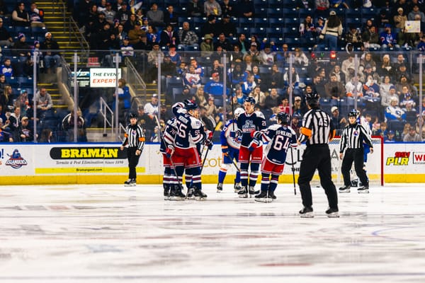 Wolf Pack Sink Islanders 4-1 in Latest Battle of Connecticut