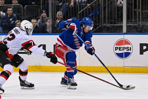 Game #48: Ottawa Senators vs. New York Rangers Open Thread