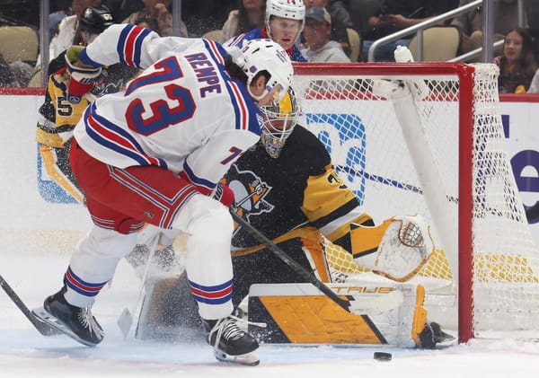 Game #56: New York Rangers vs. Pittsburgh Penguins Open Thread