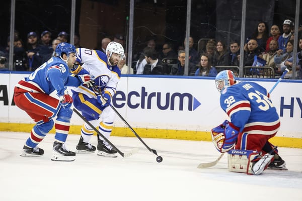 Recap: Buffalo Runs Wild as Rangers Melt Down in 5–2 Garden Debacle