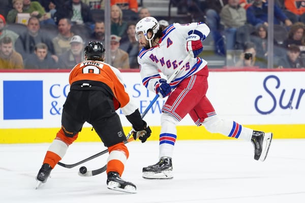 Rangers vs. Flyers: Well, That Just Happened