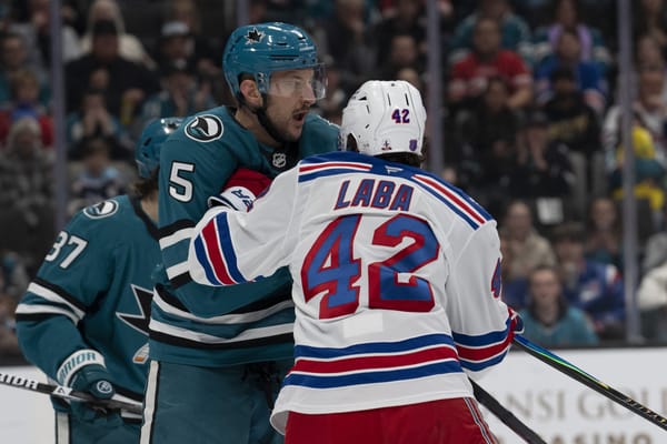 Recap: Sharks Feast Early, Defeat Rangers 3-1