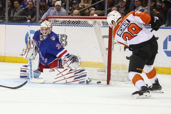 Recap: Rangers Blow 2-0 Lead, Lose 3-2 to Flyers in Overtime