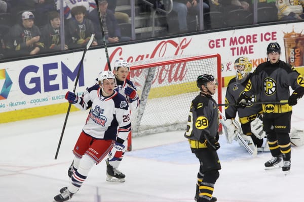 Fix-Wolansky, Roobroeck Lead Wolf Pack Past Bruins 5-2