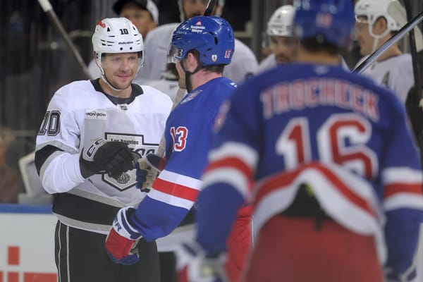 Recap: Rangers Fall Short in Panarin's MSG Return, Lose 4-1 to Los Angeles