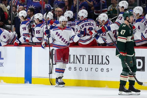 Game #66: New York Rangers vs. Minnesota Wild Open Thread
