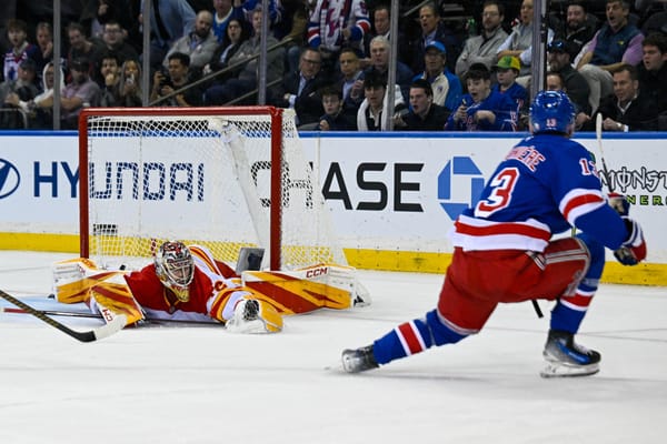 Rangers vs. Flames: Fun But Unhelpful
