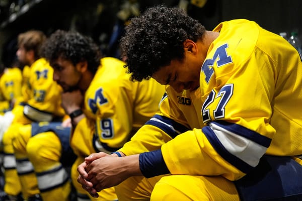 Seasons End for Emery, Spence  in NCAA Frozen Four Semifinal