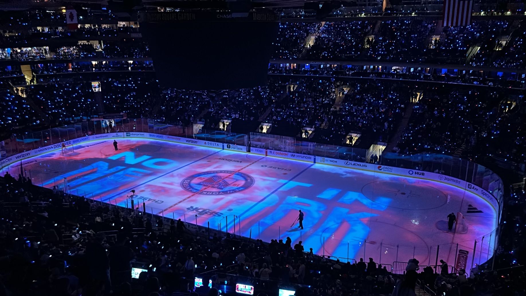 Rangers vs. Devils: Seeing red