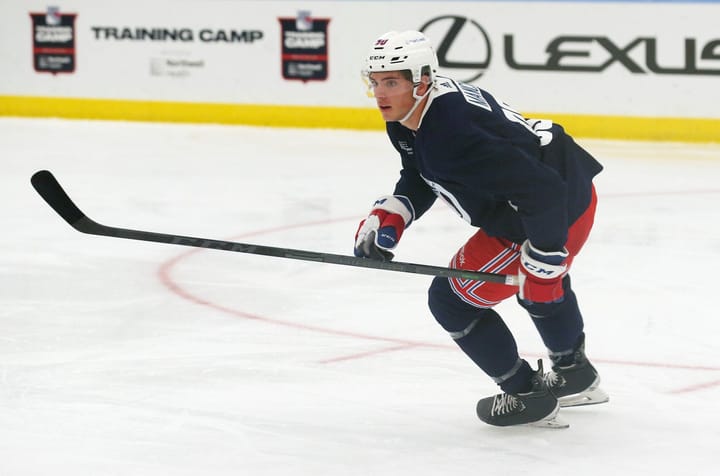 Rangers Sign Victor Mancini to Entry-Level Contract