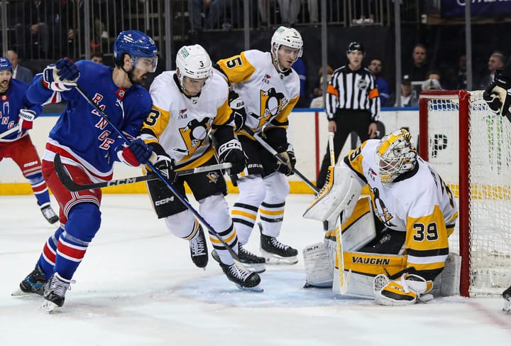 Recap: Rangers Fall to Sid & The Penguins 5-2